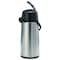 Service Ideas EcoAir Airpot with Lever Lid, 2.2 Liter, Glass vacuum insulated ECAL22S - alternate 1